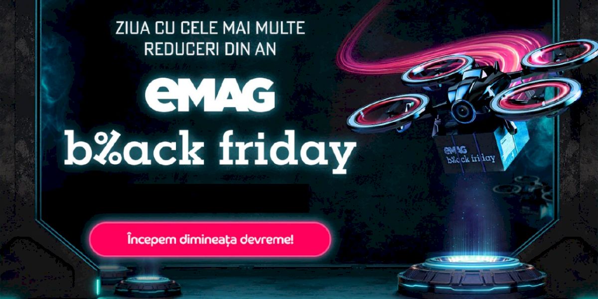 Când va fi Black Friday la Emag anul acesta?